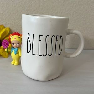 Rae dunn blesses mug all white